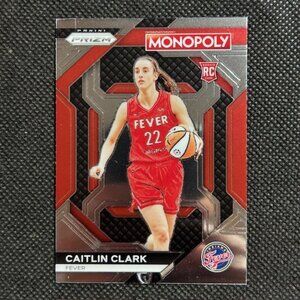 2024 Panini Prizm Monopoly WNBA Prizm Caitlin Clark #WNBA27 RC Rookie Fever